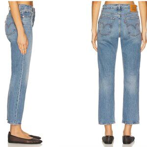 Levi's Straight Leg Denim Jeans in Light Blue